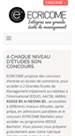 Mobile Screenshot of ecricome.org